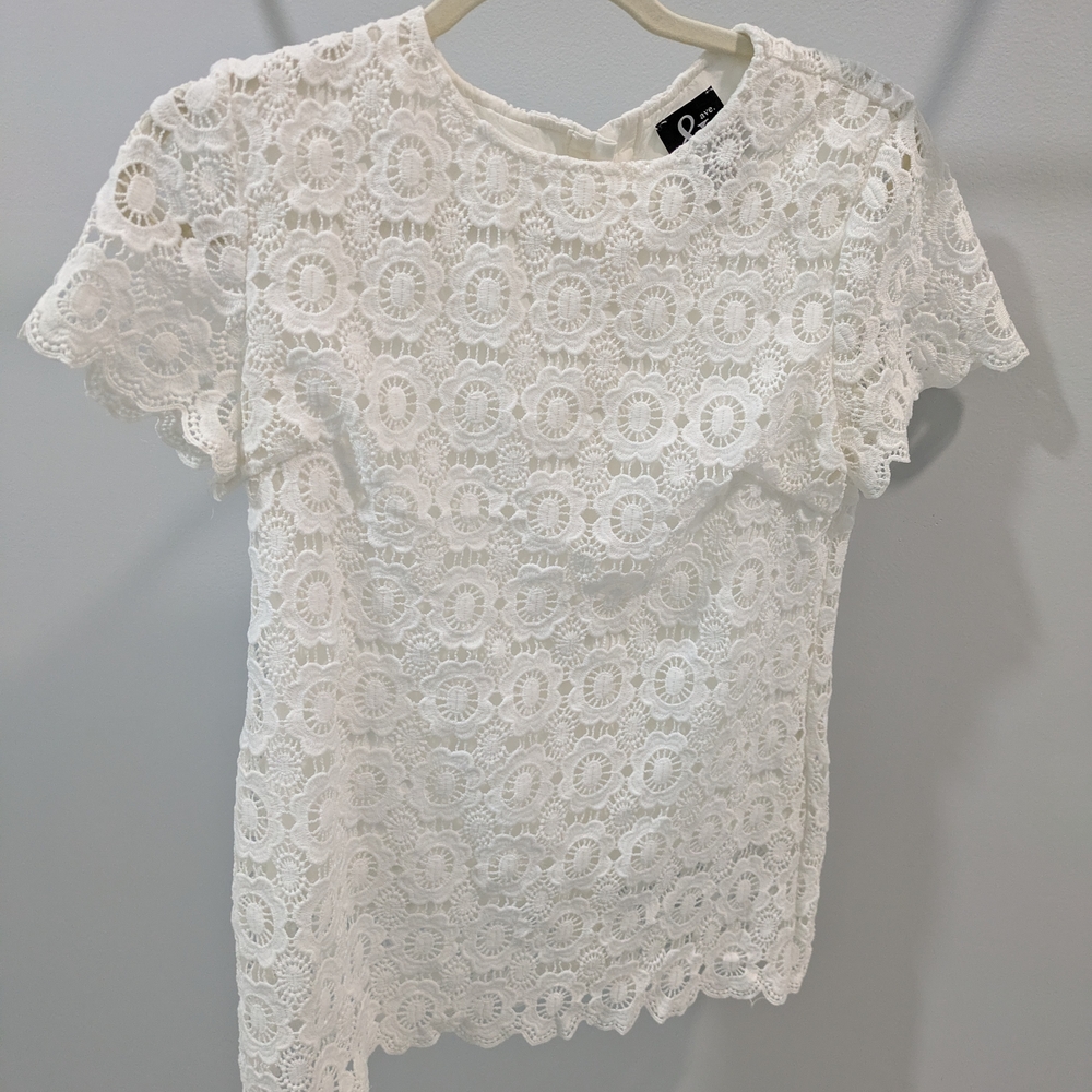 White Lace Top